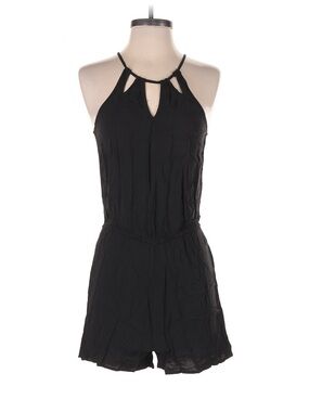 Ladies Aeropostale Black Halter Romper Size Small